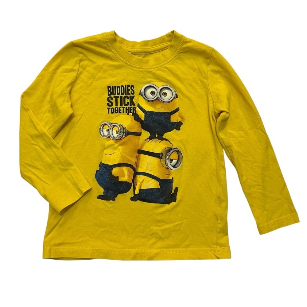 Minions Kids Yellow Long Sleeve Shirt